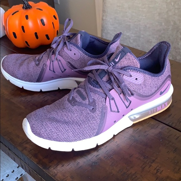 Nike Shoes - Purple Nike Air Max Tennis Shoes